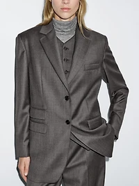 Veste de tailleur en laine