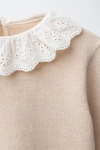 LACE KNIT SWEATER