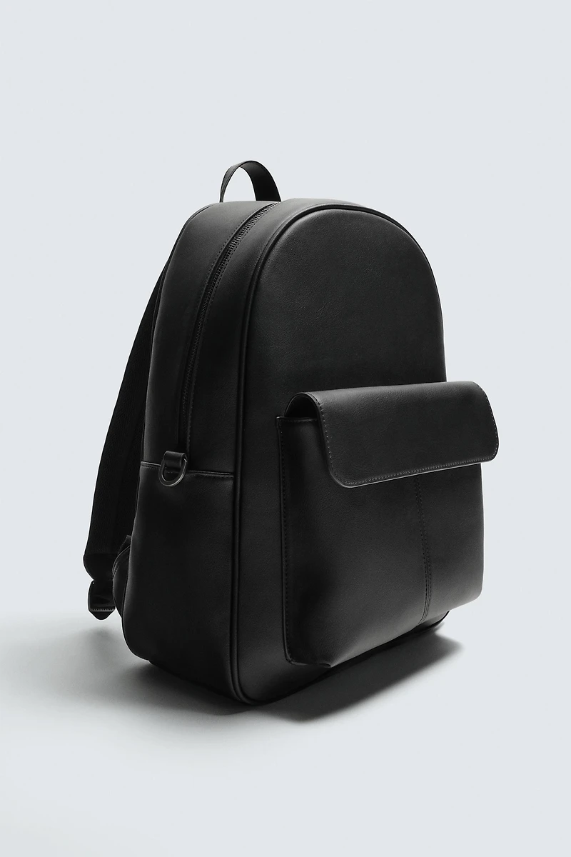 FLAP POCKET BACKPACK