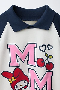MY MELODY © SANRIO RAGLAN SLEEVE PLUSH DRESS
