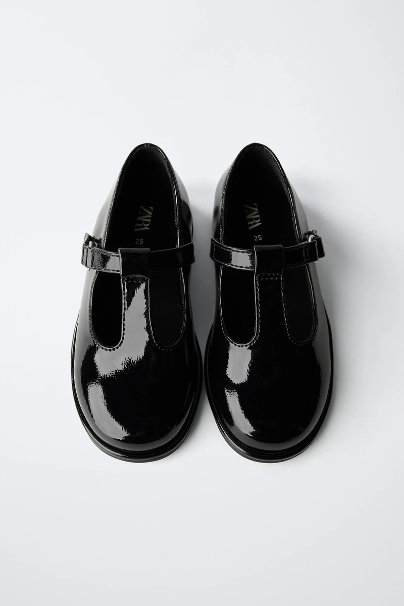T-BAR BALLET FLATS