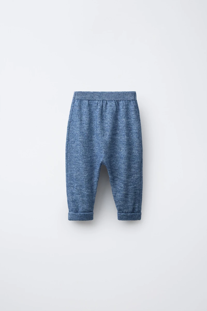 WOOL AND CASHMERE SAROUEL PANTS