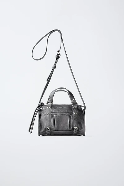 METALLIC CROSSBODY BAG
