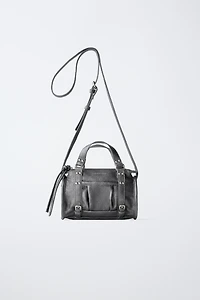 METALLIC CROSSBODY BAG
