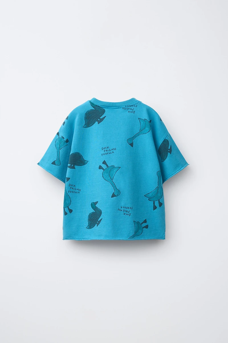 T-SHIRT IMPRIMÉ CANARDS