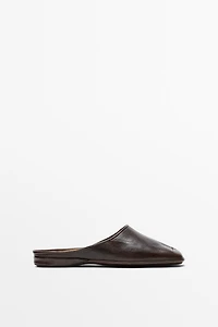 Soft leather mules - STUDIO