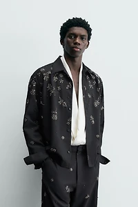 LIMITED EDITION FLOWY SEQUIN SHIRT