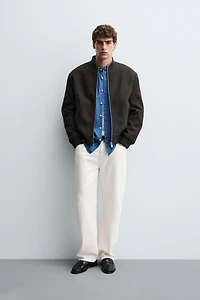 COMBINATION BOMBER JACKET