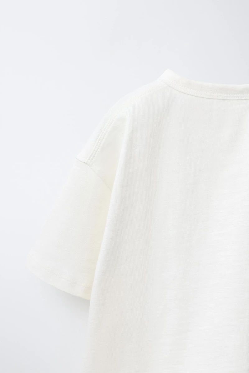PLAIN HENLEY T-SHIRT