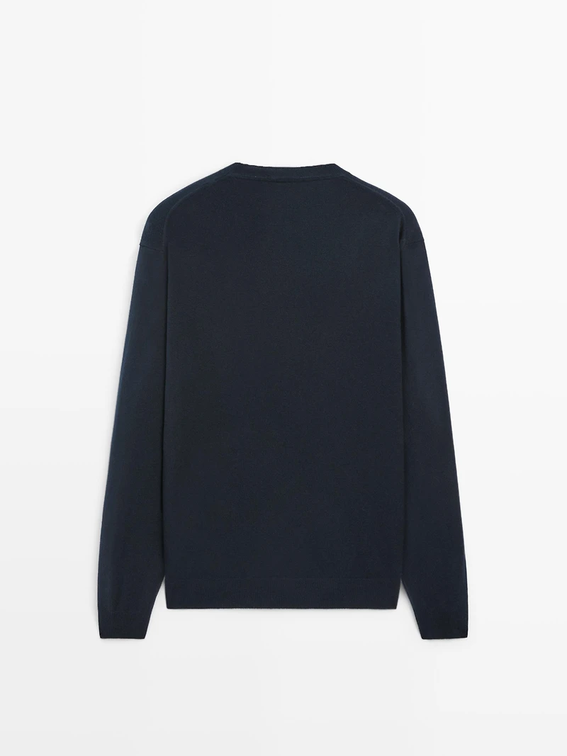 Pull en maille 100 % laine