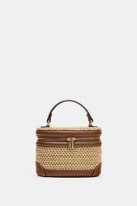 WOVEN VANITY BAG