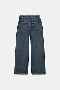 ZW COLLECTION MID-RISE BAGGY JEANS