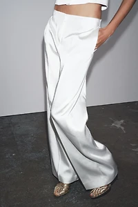 ZW COLLECTION SATIN PANTS