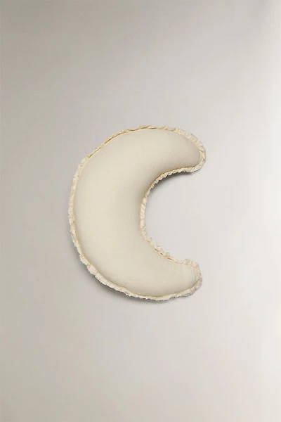 KIDS LINEN MOON CUSHION
