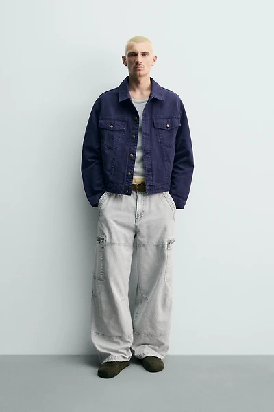 WASHED RELAXED-FIT JACKET