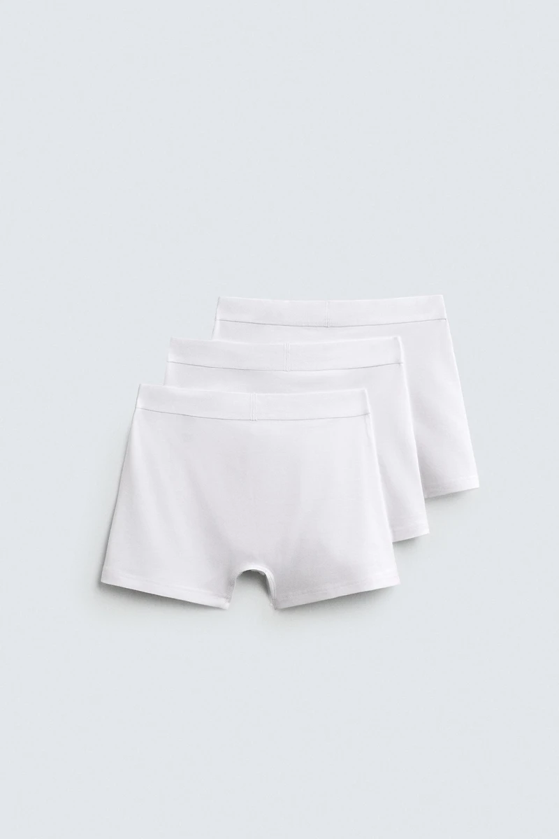 PACK DE 3 BOXERS BASIQUES