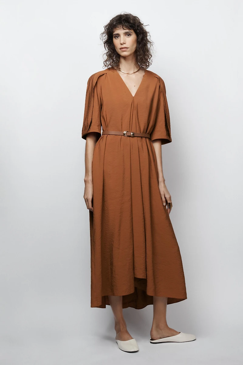 ROBE MI-LONGUE STRUCTURÉE ZW COLLECTION LIMITED EDITION