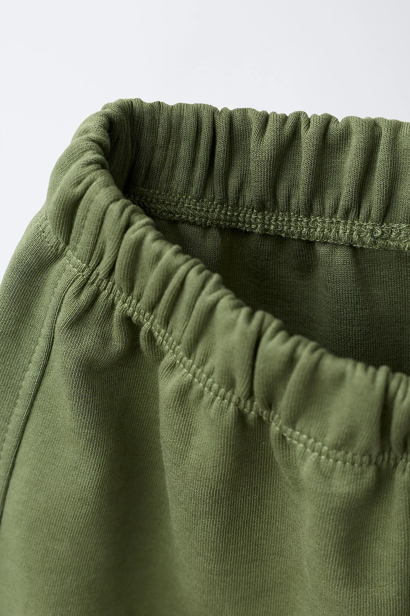 INTERLOCK JOGGING SWEATSHIRT AND JOGGER PANTS SET