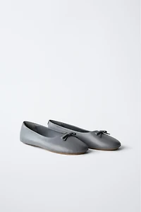 LEATHER BALLET FLATS LIMITED EDITION