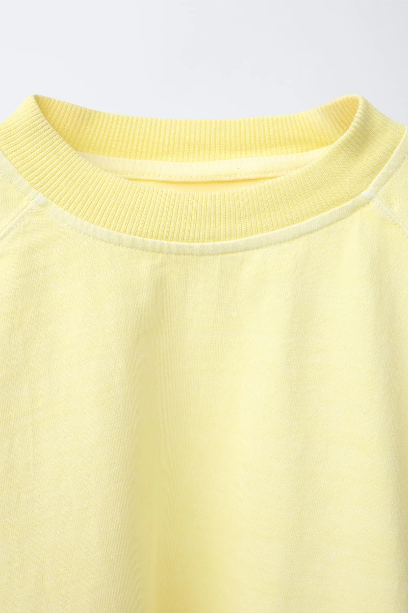 GARMENT DYE T-SHIRT AND BERMUDA SET