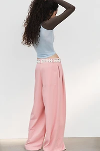 PLEATED PANTS