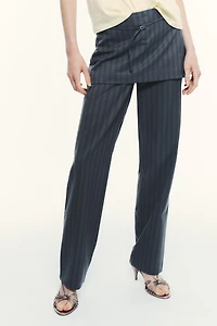 PANTALON-JUPE À RAYURES TENNIS