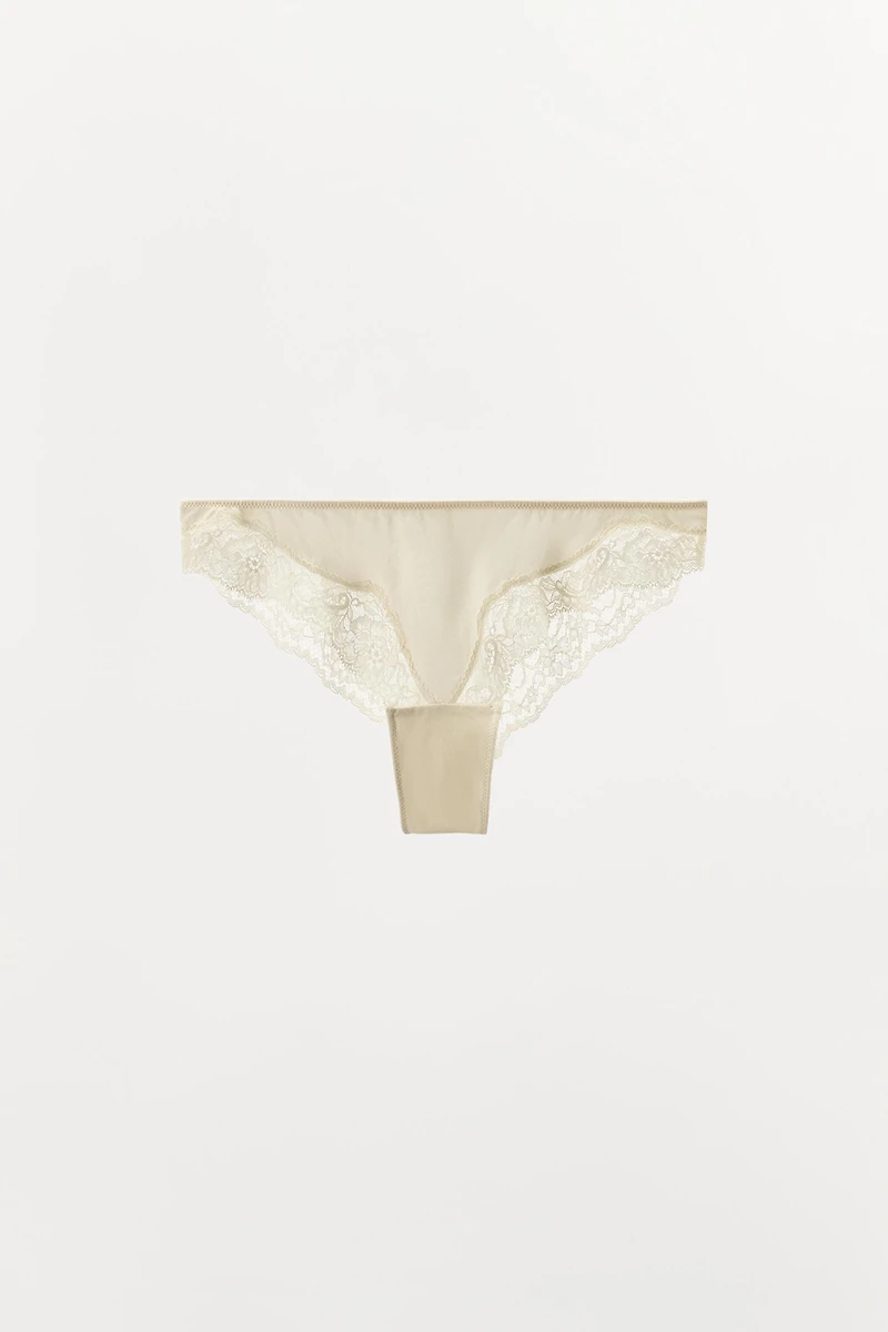 COTTON LACE PANTIES