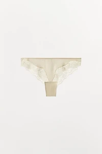 COTTON LACE PANTIES