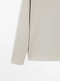 Polo effet usé 100 % coton