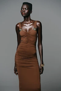 SEASHELL POLYAMIDE DRESS