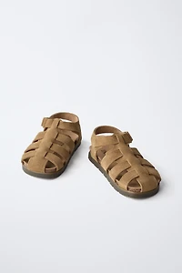 LEATHER FISHERMAN SANDALS