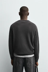 WOOL CASHMERE SWEATER