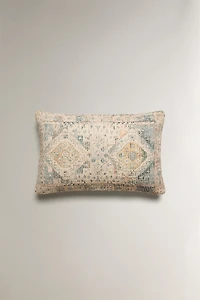 VINTAGE-EFFECT CUSHION COVER