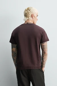 T-SHIRT FINITION IRRÉGULIÈRE