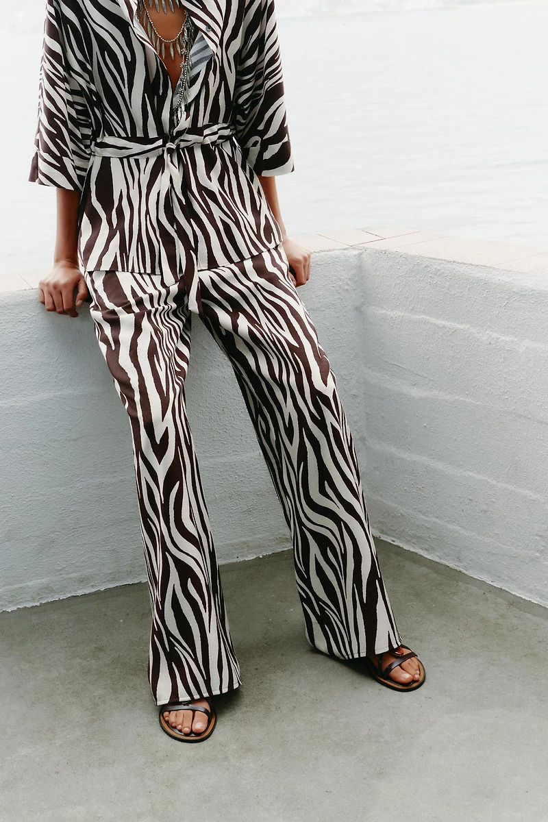 ANIMAL PRINT PANTS