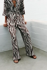 ANIMAL PRINT PANTS