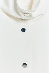 HIGH COLLAR BOMBER JACKET