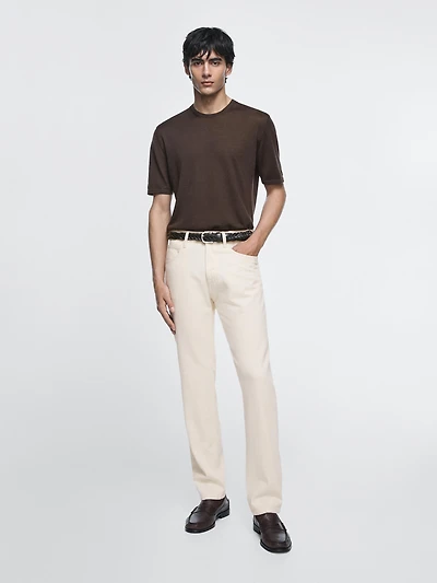 Tapered fit jeans