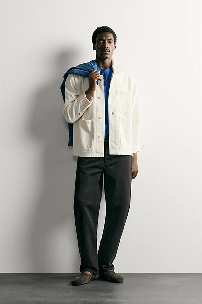 RELAXED FIT POCKET JACKET
