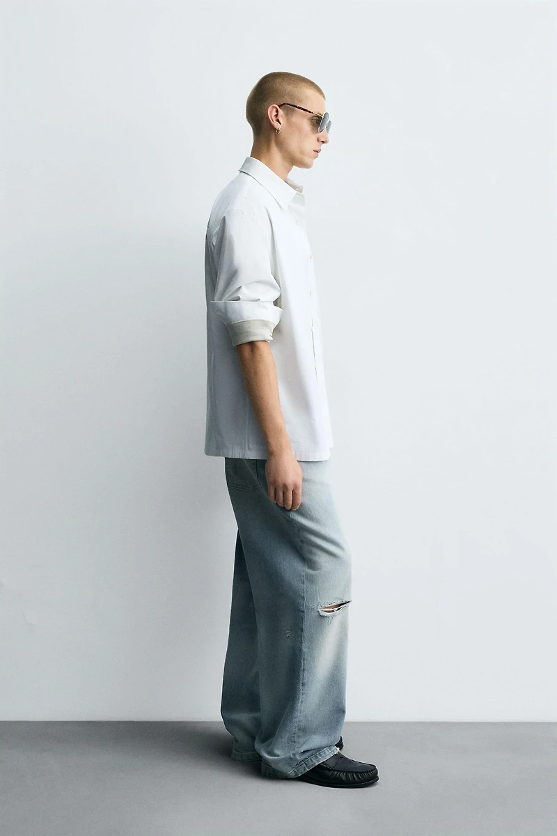 JEAN BAGGY FIT DÉCHIRÉ