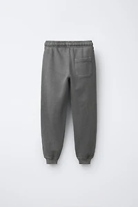 PANTALON JOGGER TEINT EN PIÈCE