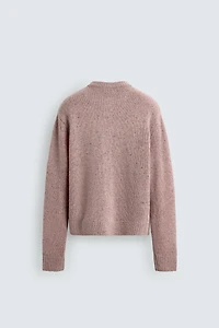 CARDIGAN EN LAINE BOTONATO