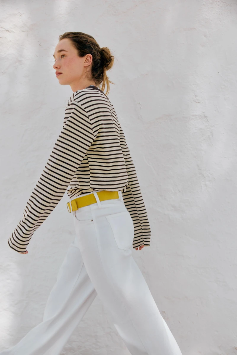 STRIPED LONG SLEEVE T-SHIRT