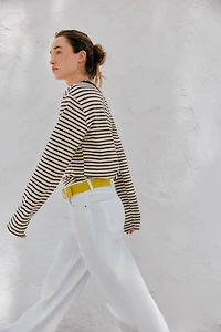 STRIPED LONG SLEEVE T-SHIRT