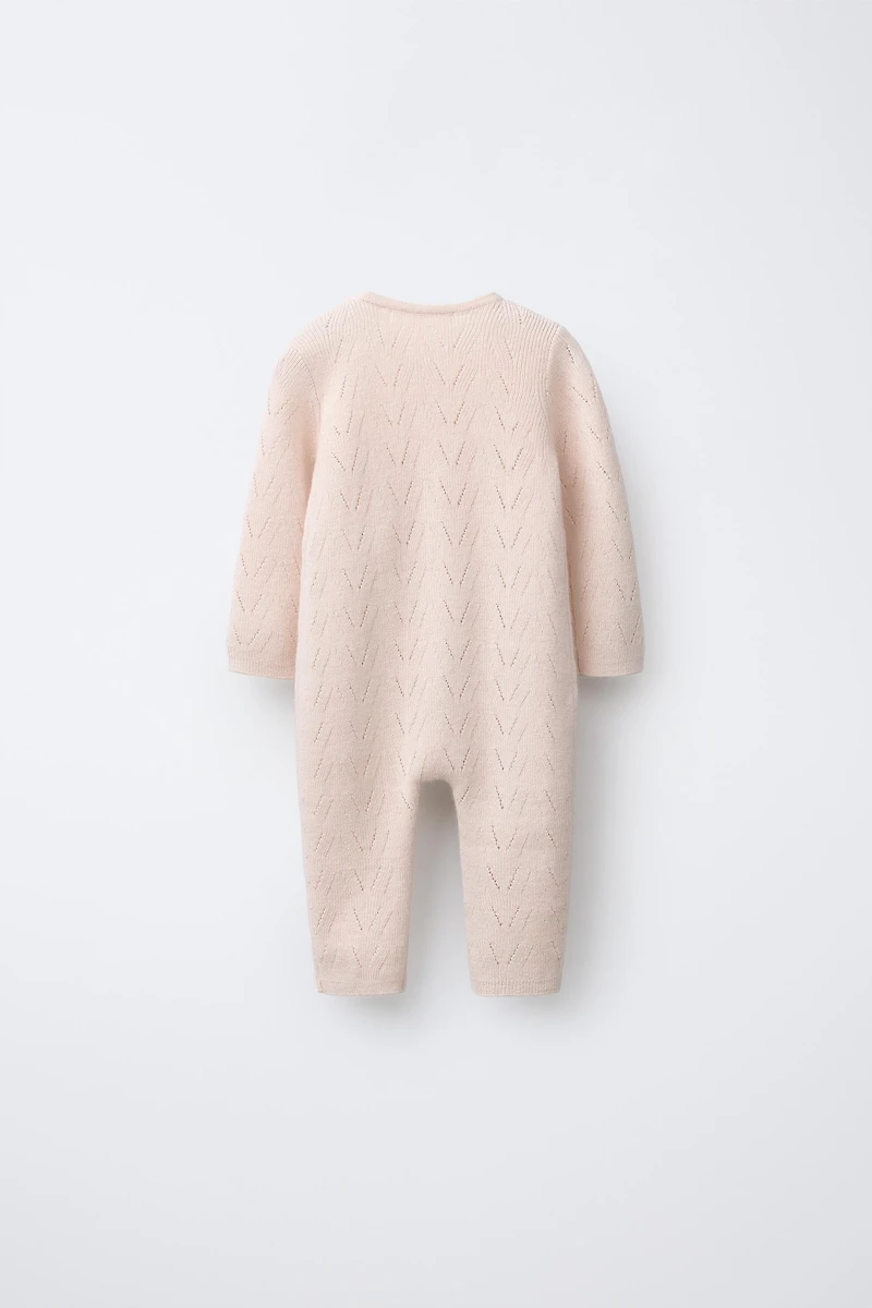 COMBINAISON EN MAILLE COTON LAINE