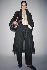 ZW COLLECTION STRIPED BALLOON PANTS