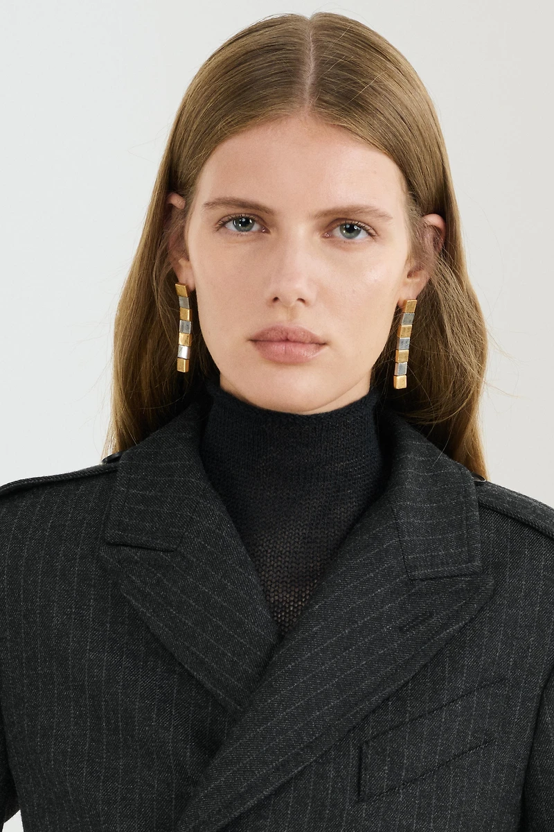 STRUCTURED STRIPED BLAZER