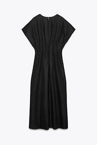 ZW COLLECTION PLEATED MIDI DRESS