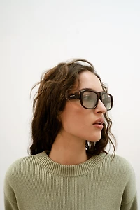 SHOULDER PAD KNIT JUMPER