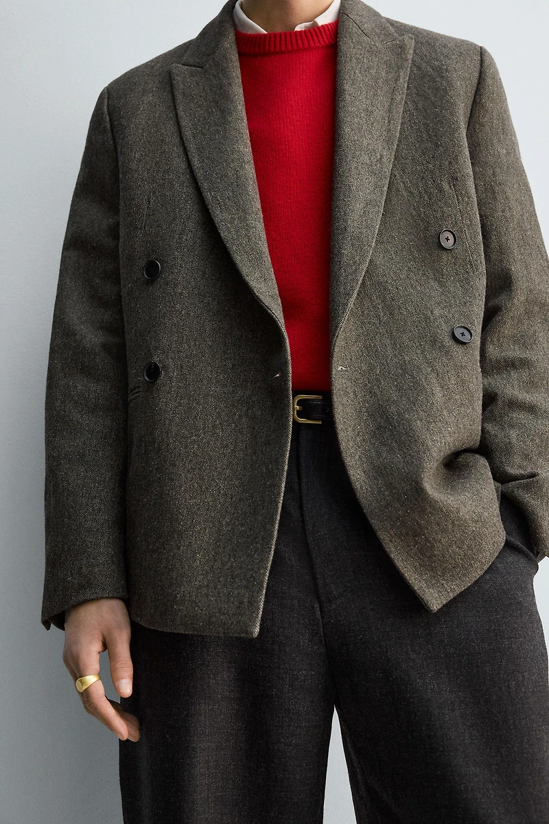 LIMITED EDITION TEXTURED BLAZER